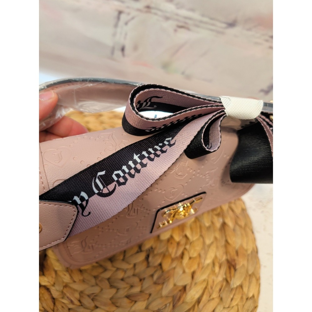 Juicy Couture Dusty Blush Charm I'm Sure Crossbody NWT - Picture 3 of 8
